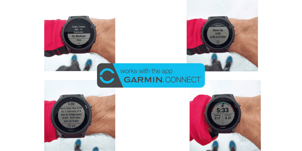 Garmin vivoactive custom store workouts