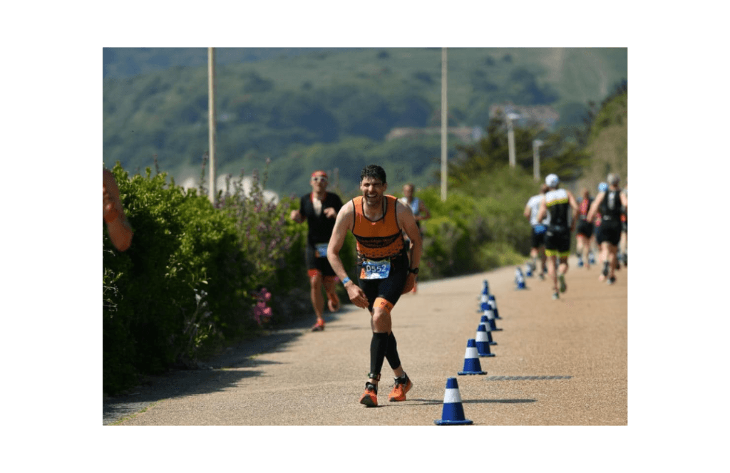 Triathlon action picture