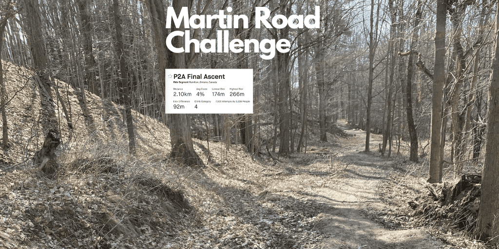 Virtual Cycling Challenge Martin Road