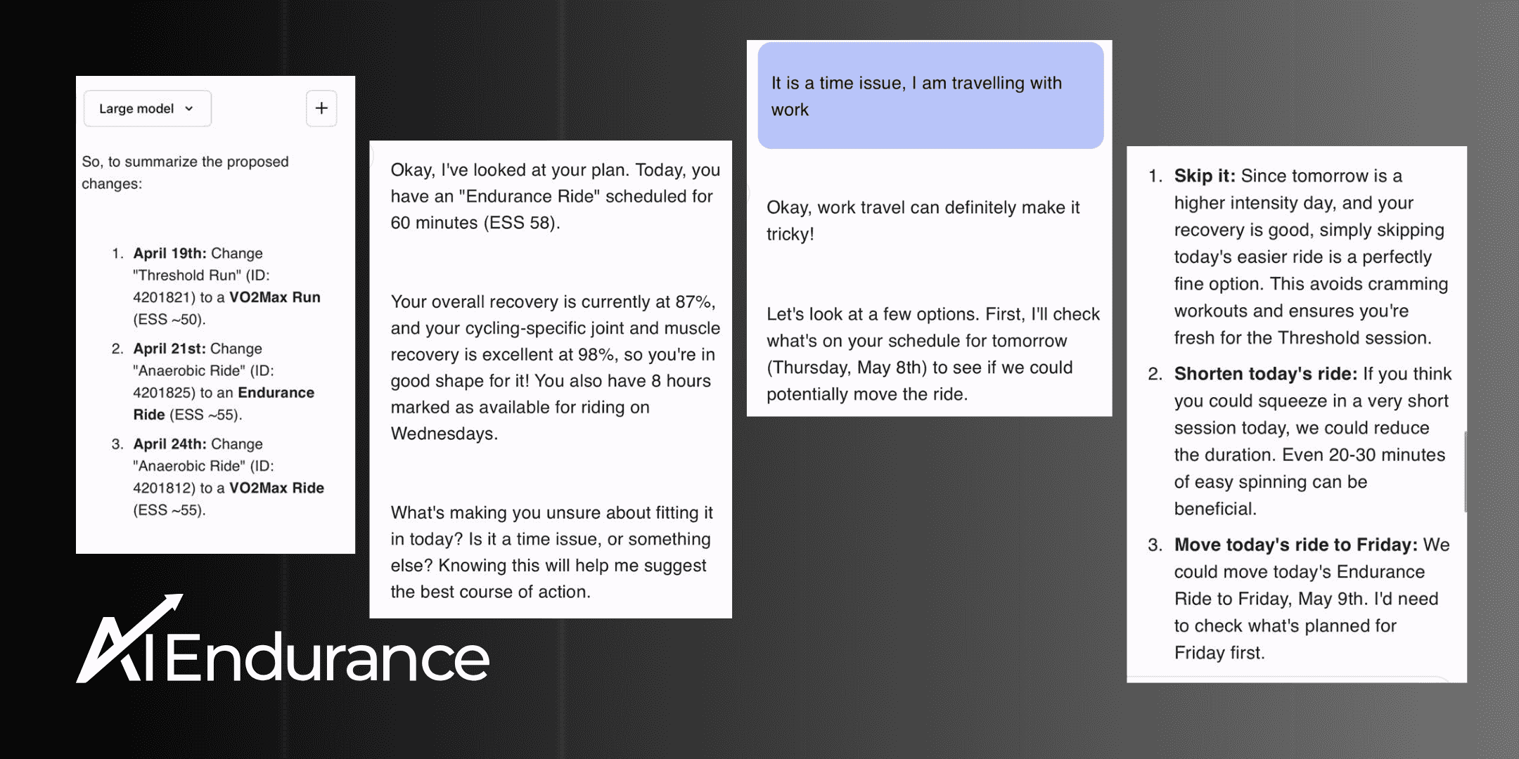 Integrated chat: taking AI coaching to another level